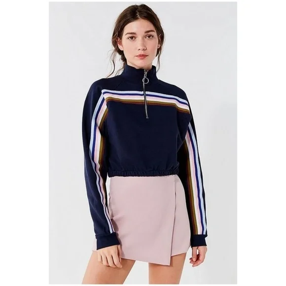 SLIDE SHOW Blush Faux Suede Wrap Skort Short sz 10 - Picture 1 of 7